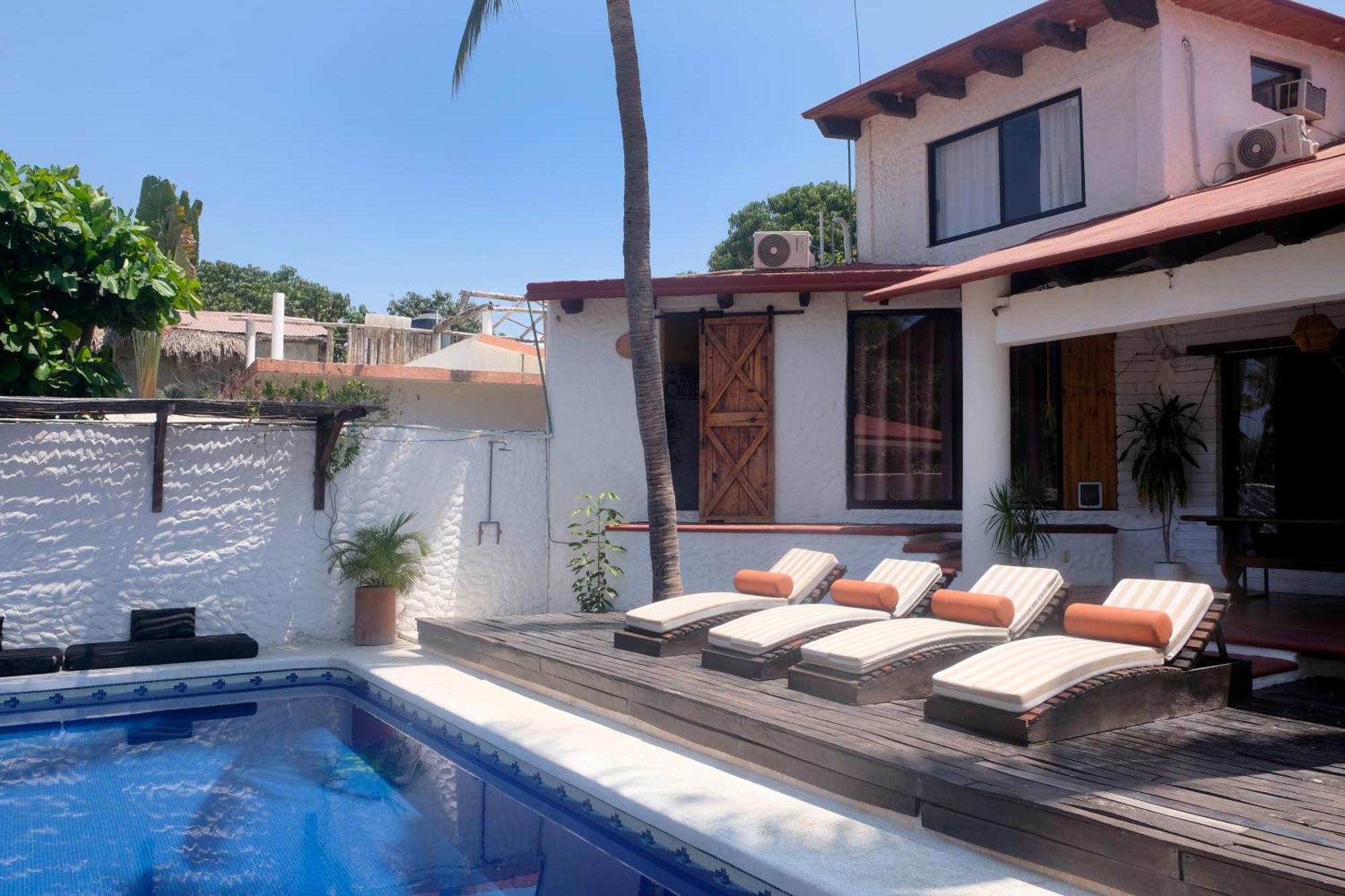 Casa Bonita (Adults Only) Aparthotel Puerto Escondido  Eksteriør bilde